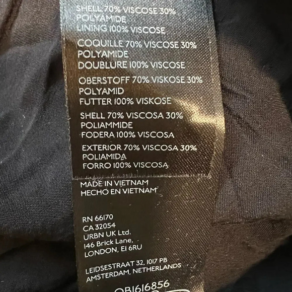 ANTHROPOLOGIE The Somerset Mini in Velvet Print Small Petite NWT - Picture 6 of 7